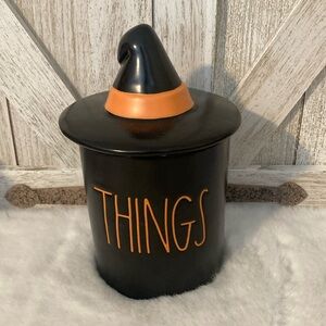 Rae Dunn Halloween Things Container